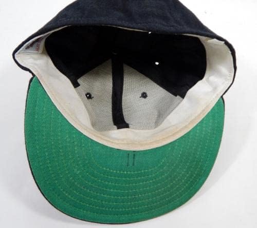 1991-93 Baltimore Orioles Luis Mercedes 11 Oyun Kullanılmış Siyah Şapka 7 DP22734 - Oyun Kullanılmış MLB Şapkaları