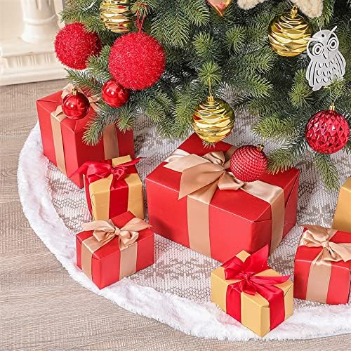 KAİWU Noel Ağacı Etek Noel Ağacı Etek Ağacı Noel Tatil Dekorasyon Ağacı Süsler Merry Christmas Ev Dekorasyonu için