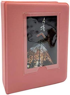 Zınk 2x3 Renkli Çerçeve Mini Film Kitabı için Fotoğraf Albümü (Mor, 64 Fotoğraf)