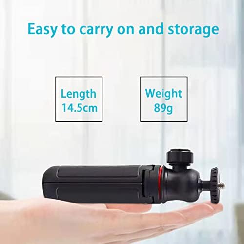Mini Kamera Tripodu, DİKAOU Tiki Torch Bluetooth Hoparlör Standı, Alev Hoparlörü ve Montaj Vidasına Sahip Kamera için