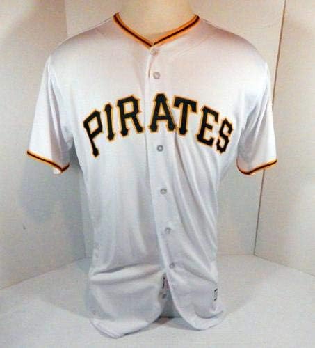 2018 Pittsburgh Pirates Christian Kelley Oyun Yayınlanan Beyaz Jersey PİTT33398 - Oyun Kullanılan MLB Formaları