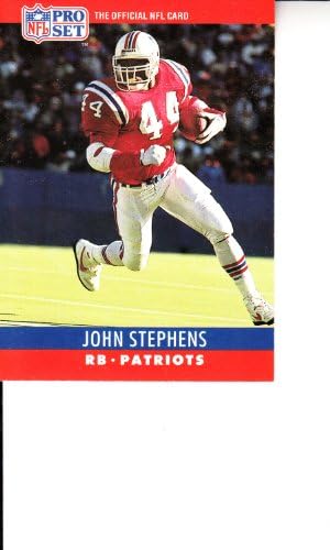 1990 Pro Set 207 John Stephens Futbol Kartı