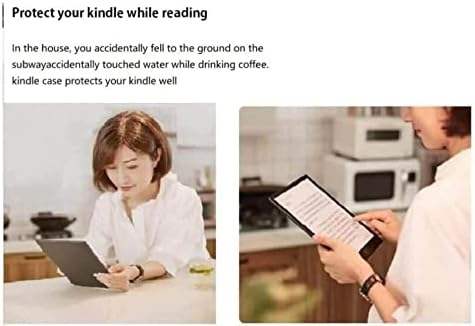 2018'den önce Kindle Paperwhite için kılıf (Model No.EY21 veya DP75SDI) - PU Deri Kılıf Akıllı Koruyucu Kapak Sadece