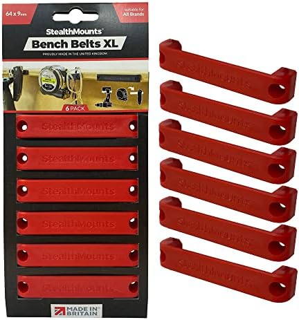 StealthMounts Bench Belt XL-Üniversal Takım Tutucu / Tezgah Kayışı Ekstra Büyük Set | Elektrikli El Aletleri, Şerit