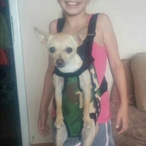 bjlongyı evcil hayvan çantası Küçük Köpek Kedi Taşıyıcı Eller Serbest, kamuflaj Ön Göğüs Nefes Omuz Sırt Çantası Ordu