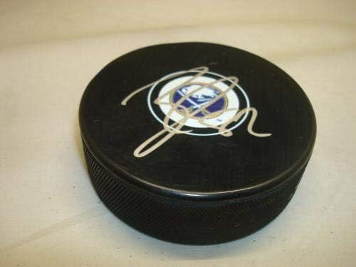 Nathan Beaulieu İmzalı Buffalo Sabres Hokey Diski İmzalı 1A İmzalı NHL Diskleri