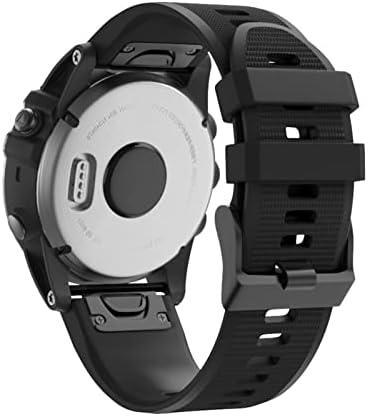 NIBYQ Silikon 26mm 22mm Hızlı Bırakma Watchband Bilek Kayışı Garmin Fenix 7 7X5X5 Artı 3 3HR S60 İzle Kolaylık İzle