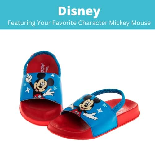 Disney Minnie Mouse, Encanto, Mickey, Şimşek McQueen, Dondurulmuş Elsa Anna Kız Kaydırakları-Yaz Sandalet çocuk su