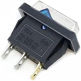 XJIM KCD3 Rocker anahtarı ON-Off 2 pozisyon 3 Pin elektrik ekipmanları ışık güç anahtarı 16A 250VAC/20A 125VAC 35mm*31mm*14mm