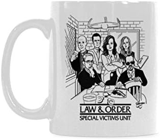 SCSF Hukuk Ve Düzen: Özel Kurbanlar Birimi Kahve Kupa Seramik Malzeme Kupalar Çay Bardağı Beyaz 11 oz