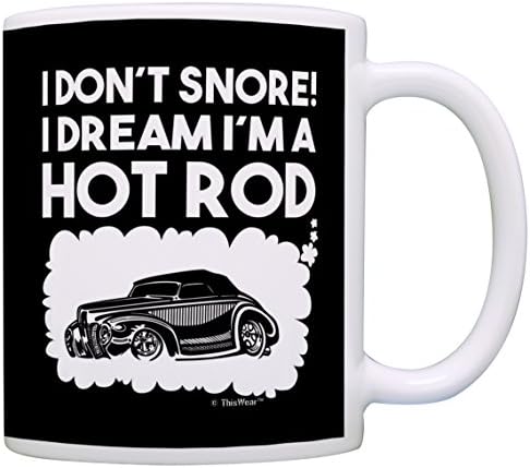 Bu Giyim Komik Araba Hediyeler Ben Horlama Ben Rüya ben bir Sıcak Çubuk Klasik Araba Hediye Kahve Kupa çay bardağı