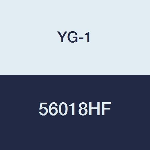 YG-1 56018HF HSS End Mill, 2 Flüt, Minyatür, Düzenli Uzunluk, Top Burun, Çift, TiAlN-Futura Kaplama, 2-1/4 Uzunluk,