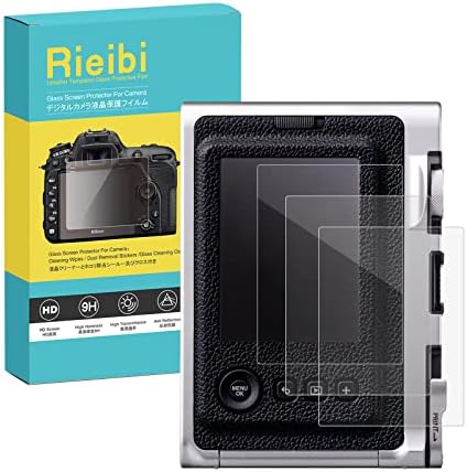 (3 Paket) Fujifilm Instax Mini EVO X-Pro1 Dijital Kamera için Rieibi Ekran koruyucu, Fuji XPRO1 X-Pro 1 için 0.25