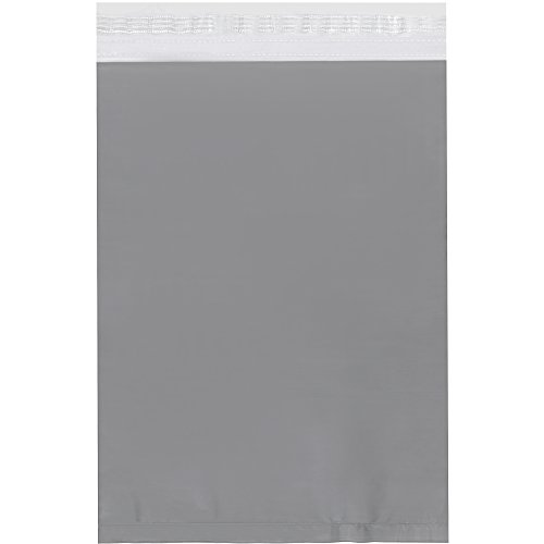 Clear View Poli Zarflar, 10 x 13, Şeffaf/Beyaz, 500 / Kutu