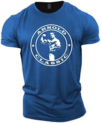 GYMTİER Erkek Vücut Geliştirme Tişörtü-Arnold Classic-Spor Eğitimi Üst
