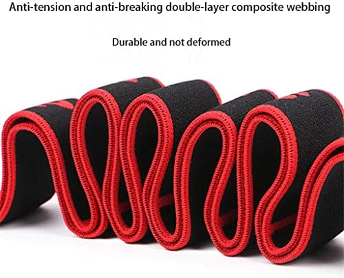 BDYLSF Yoga Çekme Kayışı Kemer PolyesterLatex Elastik germe bandı Döngü Yoga Pilates Gym Fitness Egzersiz Direnç Bantları