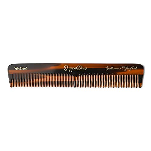 Şık Dan El Yapımı Saç Şekillendirici Tarak, Pürüzsüz Kayma ve Saç ve Saç Derisine nazik bir Bakım Sunar 170mm x 30mm