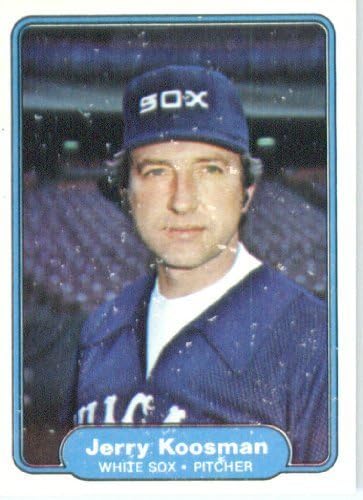 1982 Fleer 347 Jerry Koosman Chicago White Sox Beyzbol Kartı