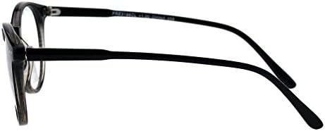 Yuvarlak anahtar deliği ince plastik boynuz jant üç odaklı ilerici okuyucu gözlük