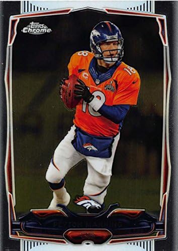 2014 Topps Krom 42 Peyton Manning NM-Broncos DAĞI