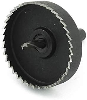 X-DREE 9.5 mm Üçgen matkap delik 60mm Kesme Çapı Metal Delik Testere Matkap Ucu(9,5 mm triángulo vástago 60 mm Dia