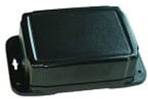 BUD Industries, HD-7607, Ağır Hizmet Tipi Duvara Monte Edilebilir Plastik NEMA Kutusu Siyah