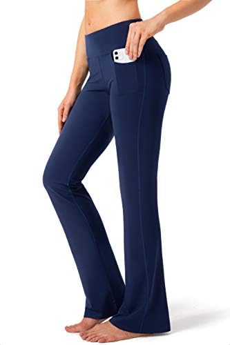 G Kademeli kadın pantolonları 4 Cepli Yüksek Bel İş Pantolonu Bootcut Yoga Pantolon Kadınlar için