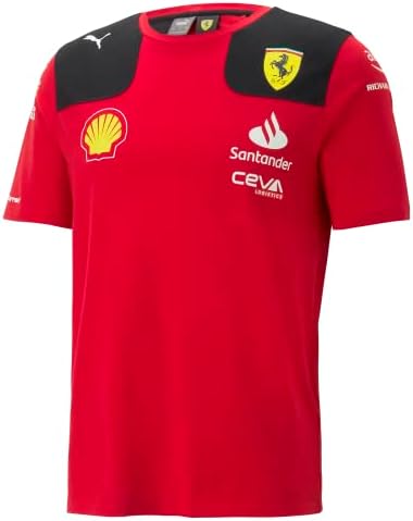 Scuderia Ferrari-2023 Takım Tişört-Kırmızı
