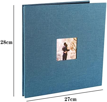 XBWEI 16 inç Keten DIY Fotoğraf Albümü Severler doğum günü hediyesi Düğün Fotoğrafları koleksiyon defteri kağıdı El