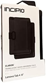 Lenovo Tab 4 (8 inç) Tablet için Incipio Clarion Serisi Kılıf-Siyah