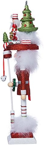 Kurt S. Adler Kurt Adler 18 inç Hollywood Noel Ağacı Şapkası Fındıkkıran