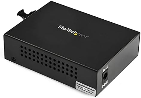 StarTech.com 10/100/1000 Ağ için Çok Modlu (MM) LC Fiber Ortam Dönüştürücü - 550m - Gigabit Ethernet-850nm-SFP Alıcı-vericili