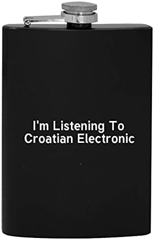 Hırvat Elektronik - 8oz Kalça Alkol Şişesi Dinliyorum