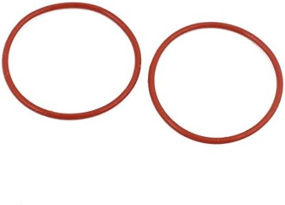 Aexıt 15 Adet Kırmızı Contalar ve O-ringler 32mm x 1.5 mm ısı Direnci Yağa Dayanıklı NBR Nitril Kauçuk O Ring O-ringler