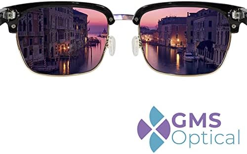 GMS Optical ® Yumuşak Silikon Simetrik Şekilli Gözlük Burun Yastıkları (11mm Vidalı, 4 Çift)