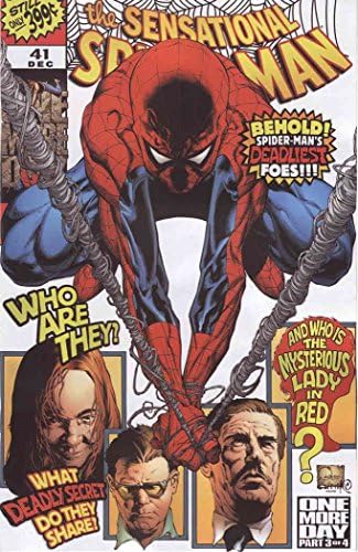 Sansasyonel Örümcek Adam (3. Seri) 41 VF; Marvel çizgi romanı / Bir Gün Daha 3