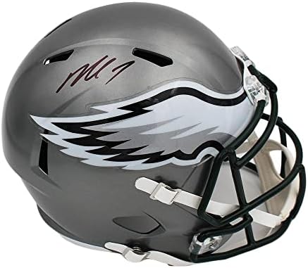 Michael Vick İmzalı Philadelphia Eagles Speed Tam Boy Flaş NFL Kaskı - İmzalı NFL Kaskları