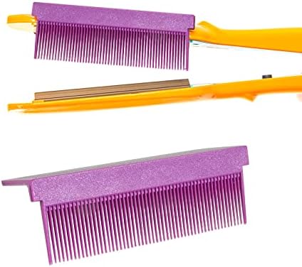 Colcolo Kadınlar DIY Tarak Aksesuarları Fit Saç Düzleştirici düzleştirici Profesyonel veya Ev Kullanımı Kompakt Saç