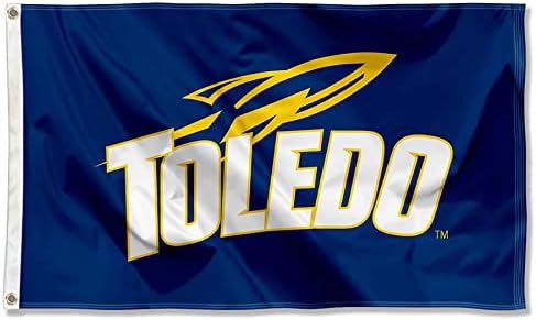 Toledo Rockets UT Üniversitesi Büyük Kolej Bayrağı