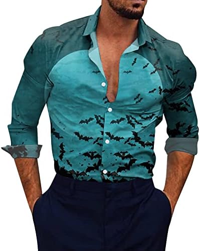 Nefes Kısa Erkekler Moda Rahat Moda Tüm Azizler Günü 3D Dijital Baskı Vücut Fit Tops Erkekler