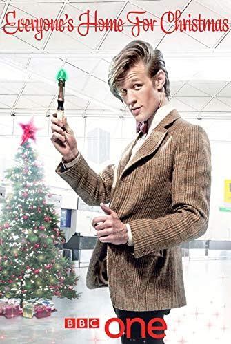 Matt Smith Doktor olarak Noel için Herkesin Evi 11 x 17 inç DW Mini Poster sm