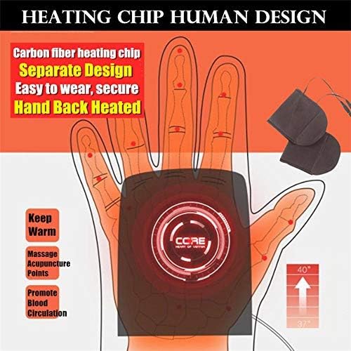 Kadın ve erkek USB ısıtmalı eldiven Mitten kış eller sıcak dizüstü eldiven, örgü eller tam ve yarım ısıtmalı parmaksız