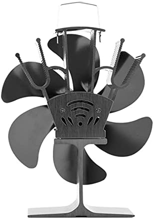 LYNLYN şömine odun sobası ısıtma fanları 6 ısı Powered soba Fan günlük ahşap brülör eko sessiz verimli ısı dağılımı