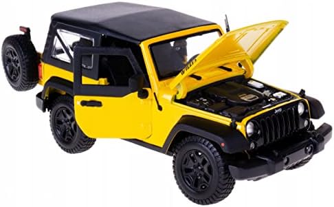Maisto 1:18 2014 Jeep Wrangler Diecast Araç (Renkler Değişebilir)