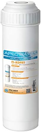 APEC Su Sistemleri FI-KDF85 Demir ve Hidrojen Sülfür Azaltma Özel Su Filtresi, 1 Adet (1'li Paket), Beyaz