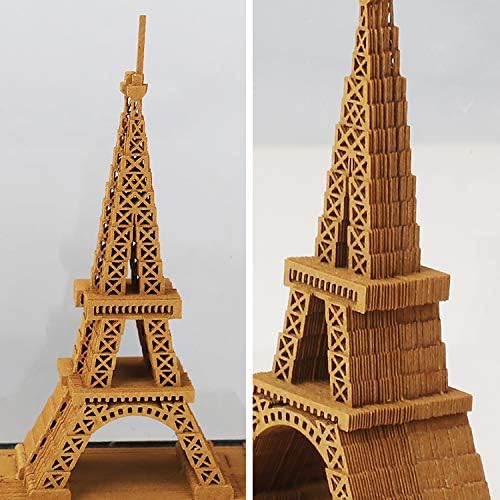 Serin Fasulye Butik 3D Sanat Bloknot (Eyfel Kulesi)